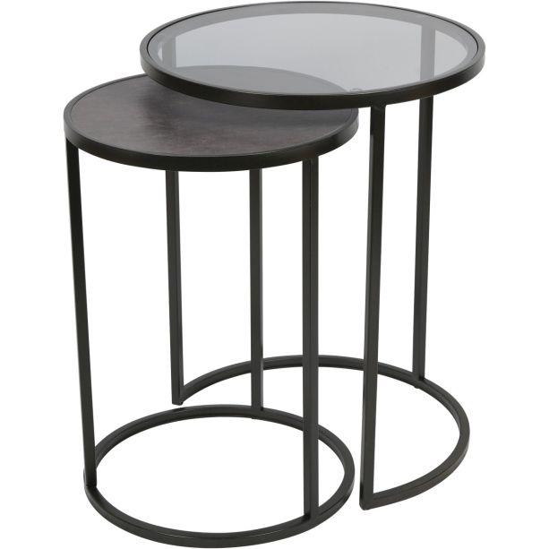 Palmer Set of 2 Nesting Side Tables by Ora Designs | Style Our Home