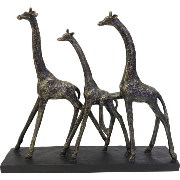 Family Of Three Giraffes Sculpture by Ora Designs | Style Our Home