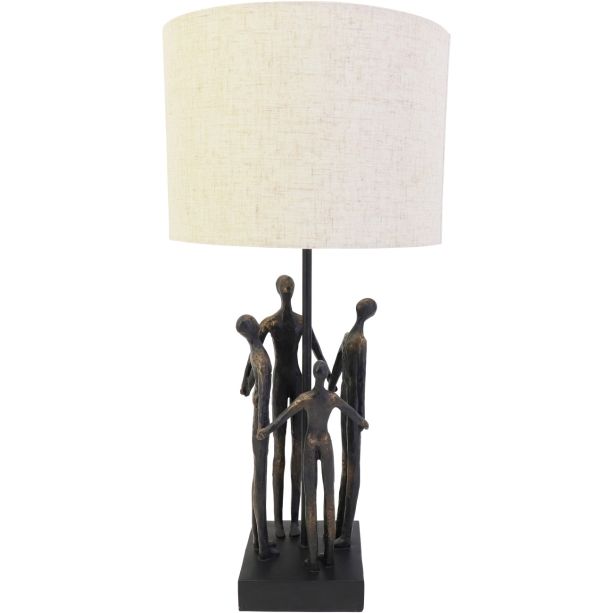Family Sculpture Lamp with Shade by Ora Designs | Style Our Home