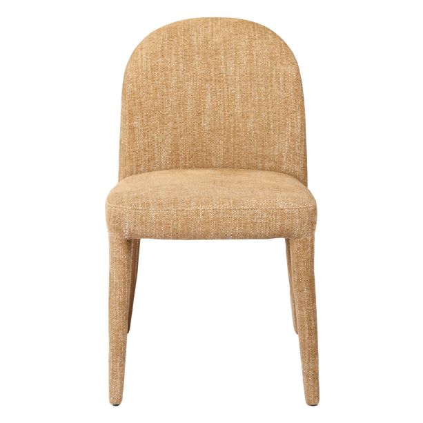 Pair of Eska Upholstered Dining Chairs in Wheat by Ora Designs | Style Our Home