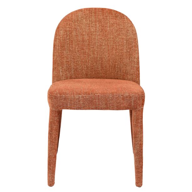 Pair of Eska Upholstered Dining Chairs in Brown by Ora Designs | Style Our Home