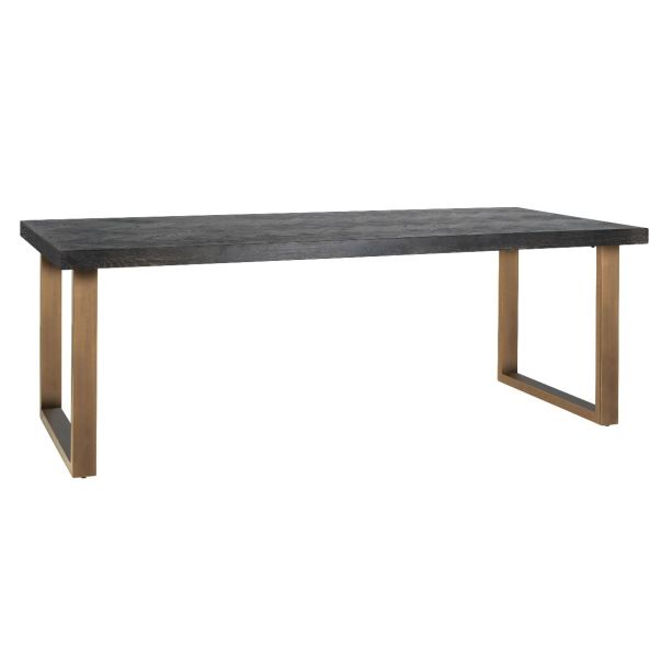 Blackbone Brass Dining Table 220cm - Style Our Home