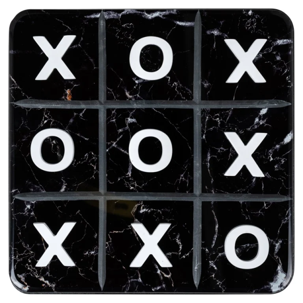 Tic tac toe Trixi (Black/white) by  Richmond Interiors | Style Our Home