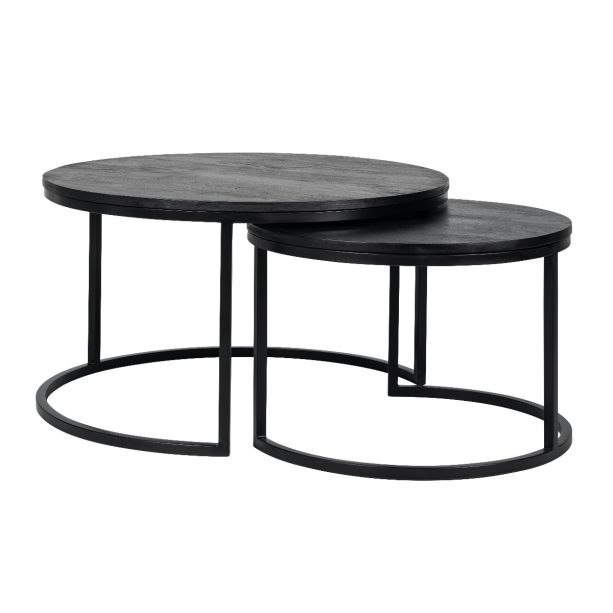 Catana Set of 2 Round Coffee Tables - Style Our Home 