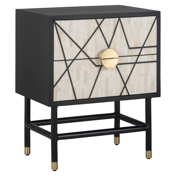 Novas 2-Drawers Nightstand by Richmond Interiors | Style Our Home 