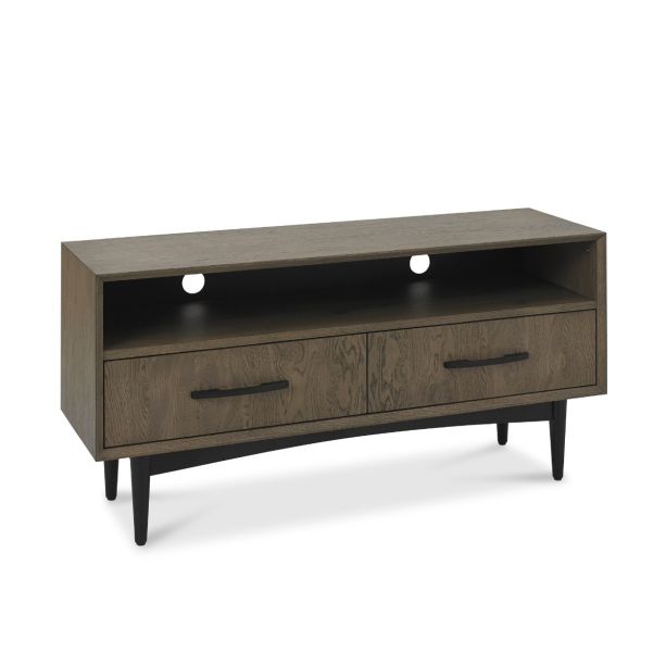 Vintage Weathered Oak Entertainment Unit - Style Our Home