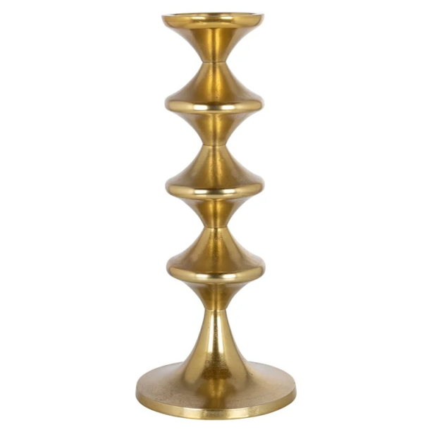 Candle Holder Ayden Big (Gold) by  Richmond Interiors | Style Our Home