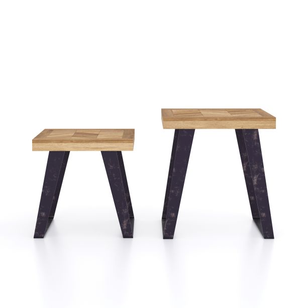 Heritage Agra Nest of 2 Tables by IFD | Style Our Home