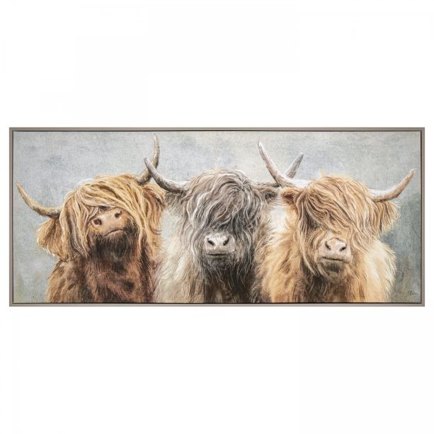 Three of a Kind Framed Canvas  by Gallery Living | Style Our Home