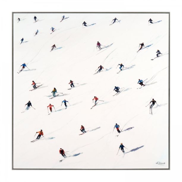 Downhill Framed Canvas  by Gallery Living | Style Our Home