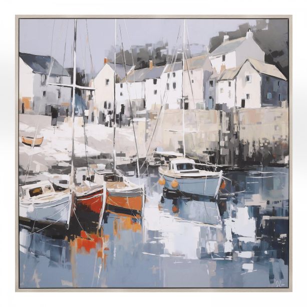 Harbour Haven Framed Canvas  by Gallery Living | Style Our Home