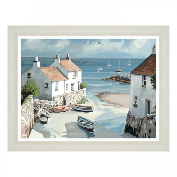 Calm Cove Framed Canvas  by Gallery Living | Style Our Home