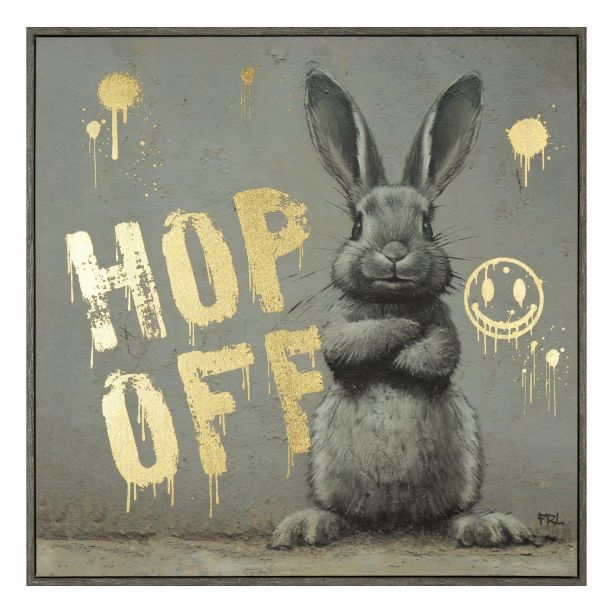 Hop Off Framed Canvas  by Gallery Living | Style Our Home