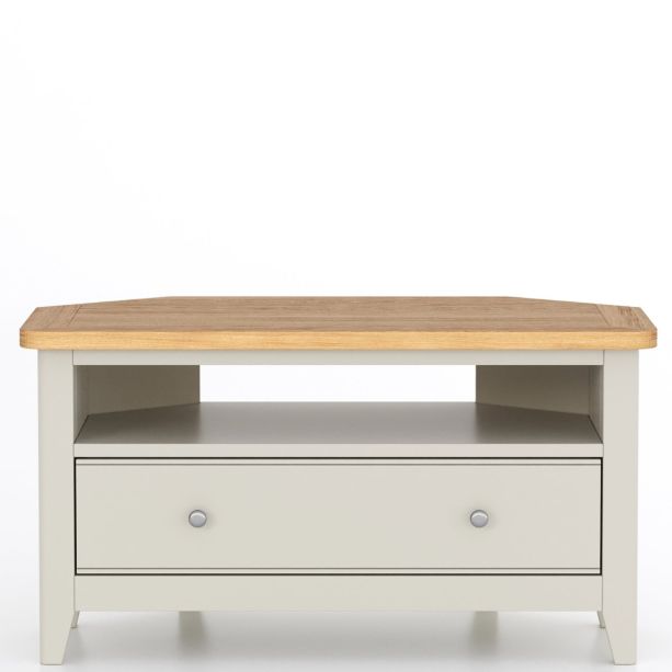 Arlyn Painted Corner TV Cabinet by Hertiance Furniture | Style Our Home