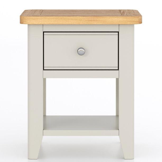 Arlyn Painted Lamp Table by Hertiance Furniture | Style Our Home