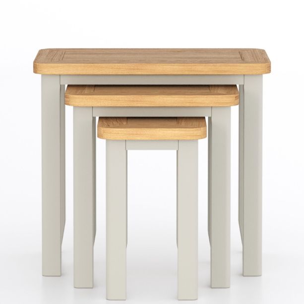Arlyn Painted Nest of 3 Tables by Hertiance Furniture | Style Our Home