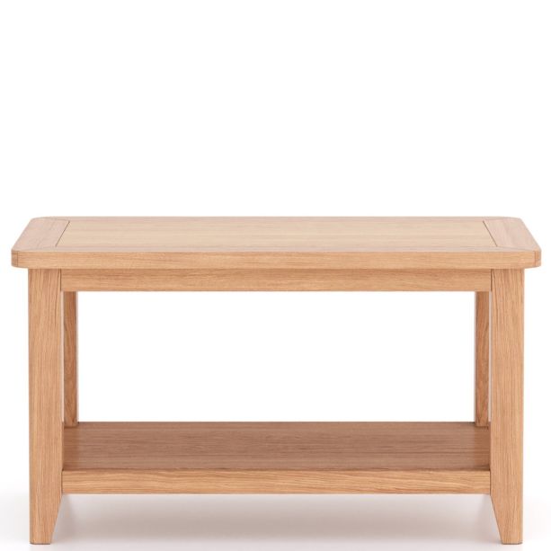 Arlyn Natual Oak Coffee Table by Hertiance Furniture | Style Our Home