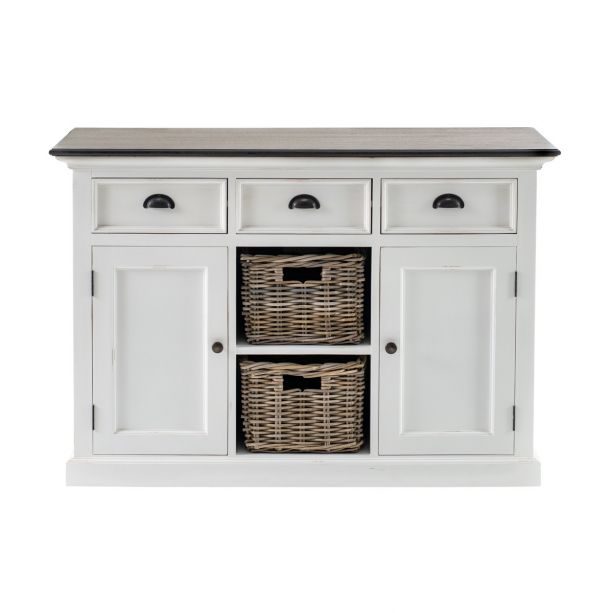 Halifax Accent Buffet with 2 Basketsby Novasolo | Style Our Home