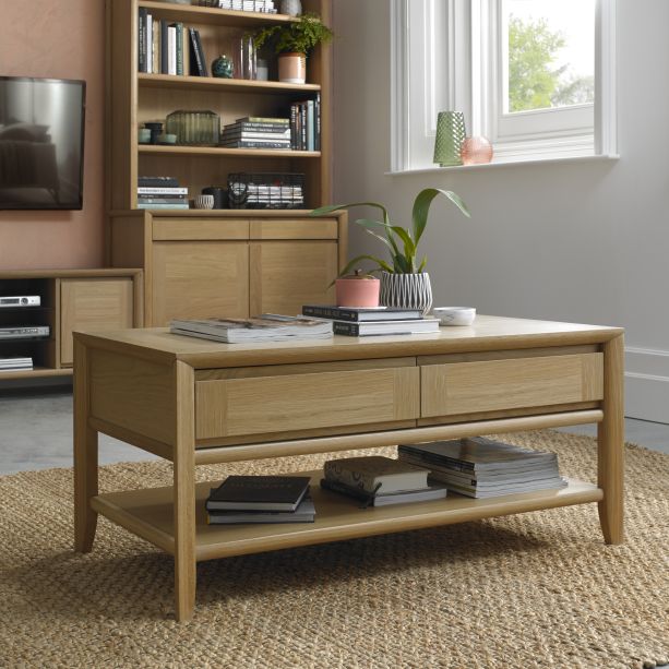 Bergen Oak Coffee Table - Style Our Home