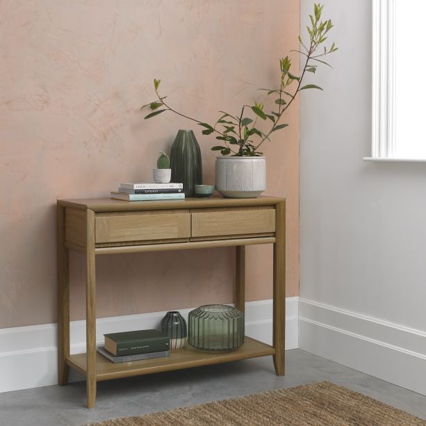 Bergen Oak Console Table - Style Our Home