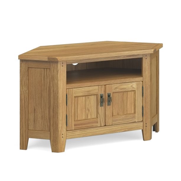 Burford Corner TV Unit with Door by Condell/Global Home Group | Style Our Home