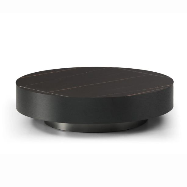 Coin Coffee Table -Black  Marble by Tommy Franks | Style Our Home