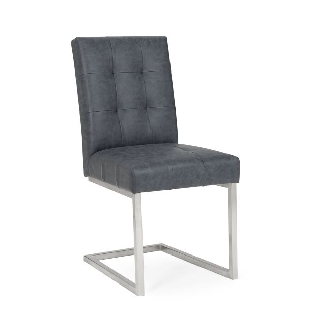 Tivoli Upholstered Cantilever Chair (Pair) - Style Our Home