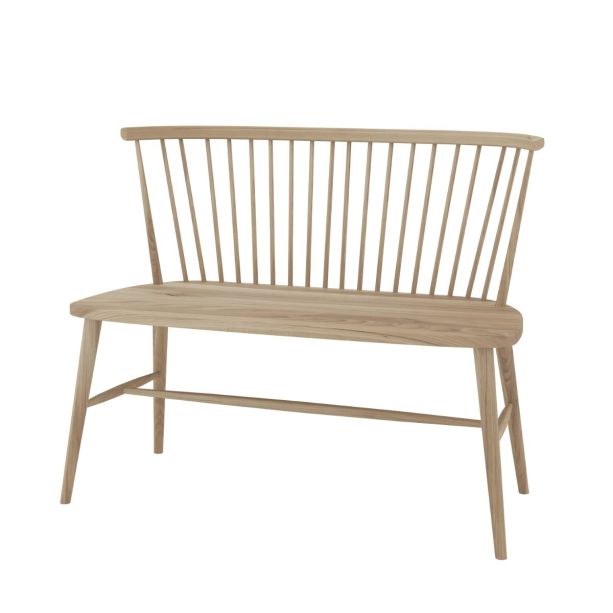 Faroe Dining Bench Oak by Style Our Home