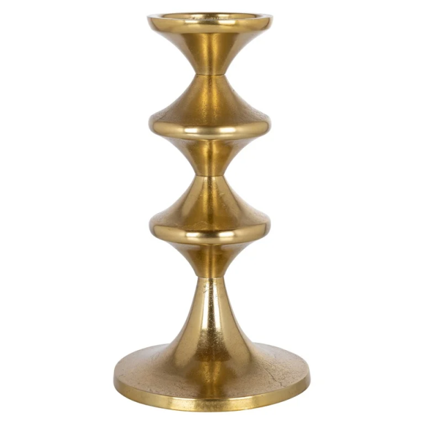 Candle Holder Ayden Small (Gold) by  Richmond Interiors | Style Our Home