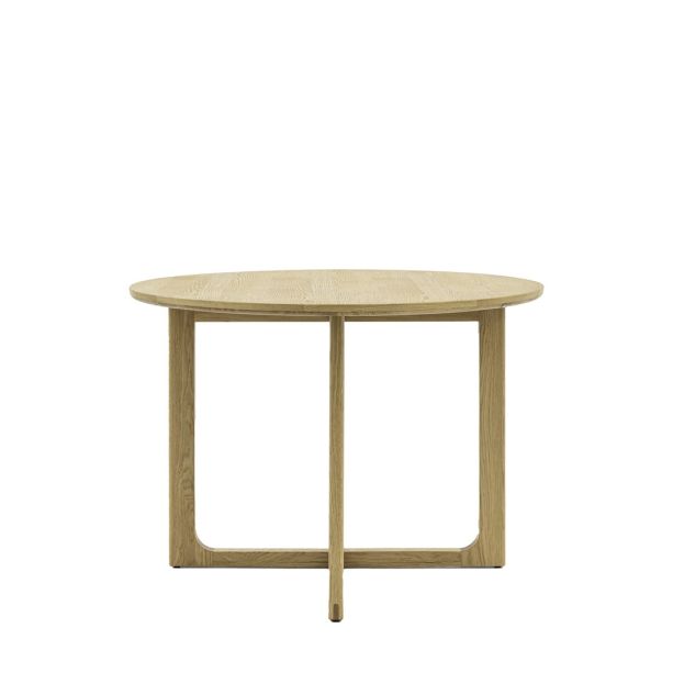 Mella Round Dining Table Natural By Gallery Living | Style Our Home 