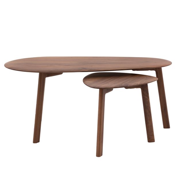 Teatro Walnut Coffee Table Nest by Gallery Living | Style Our Home