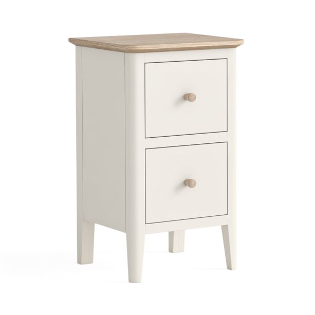 Marlow Coconut Milk Narrow Bedside by Corndell/Global Home Group  | Style Our Home