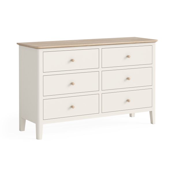 Marlow Coconut Milk 6 Drawer Chest by Corndell/Global Home Group  | Style Our Home