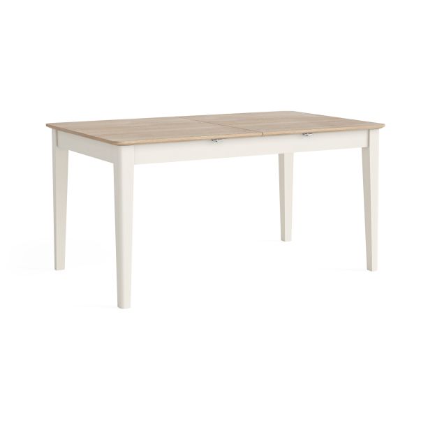 Marlow Coconut Milk Rectangle Extending Dining Table by Corndell/Global Home Group  | Style Our Home