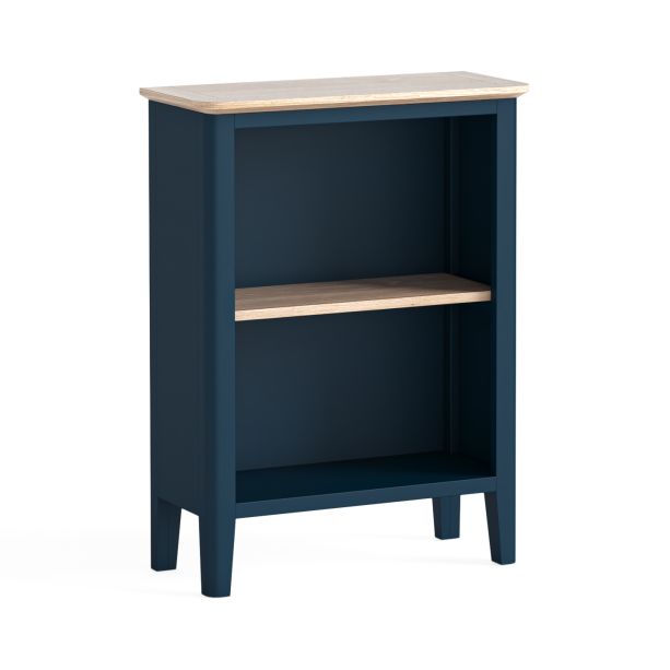 Marlow Navy Small Bookcase by Corndell/Global Home Group  | Style Our Home