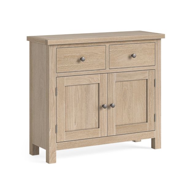 Modern Country Oak White Wash Medium Sideboard by Condell/Global Home Group | Style Our Home
