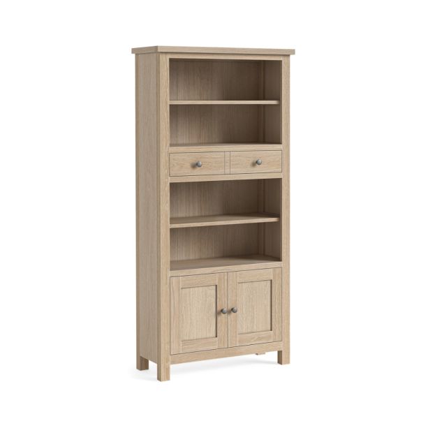 Modern Country Oak White Wash Display Unit by Condell/Global Home Group | Style Our Home