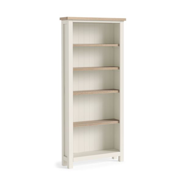 Modern Country Coconut Large Bookcase by Condell/Global Home Group | Style Our Home