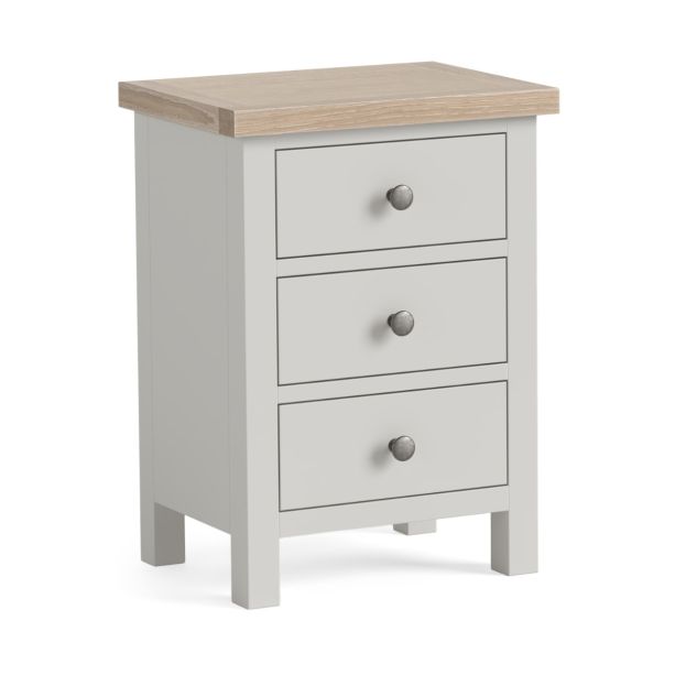 Modern Country Light Grey Bedside by Condell/Global Home Group | Style Our Home