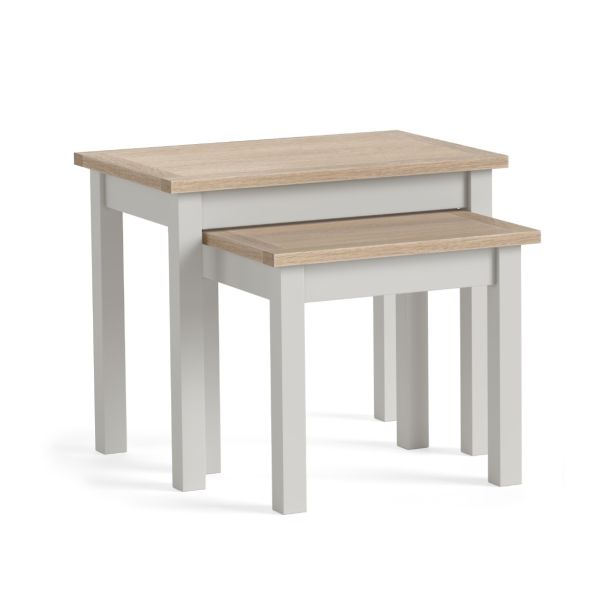 Modern Country Light Grey Nest of Tables by Condell/Global Home Group | Style Our Home