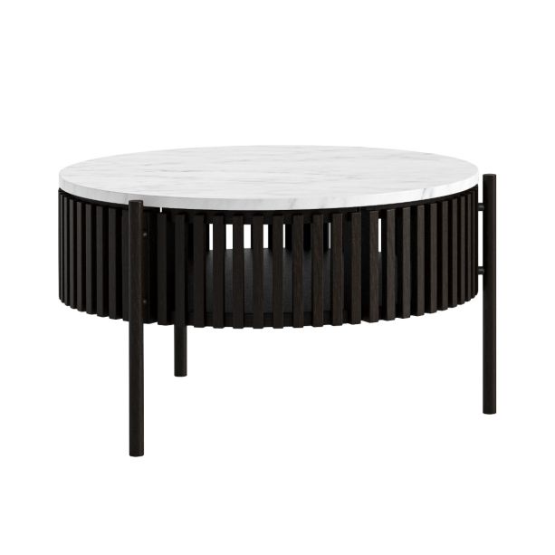Soho Black Marble Top Story Coffee Table by Condell/Global Home Group | Style Our Home