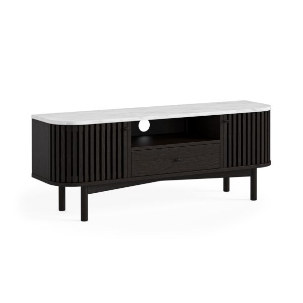 Soho Black Marble Top Small TV Unit by Condell/Global Home Group | Style Our Home