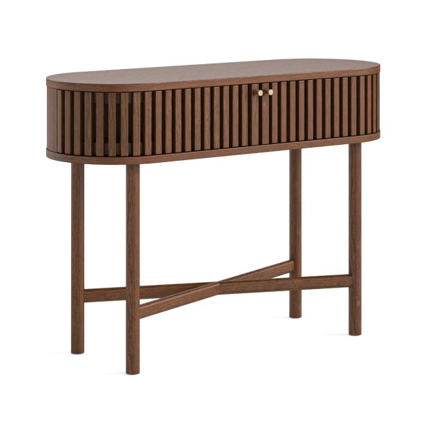 Soho Brown Oval Console Table by Condell/Global Home Group | Style Our Home
