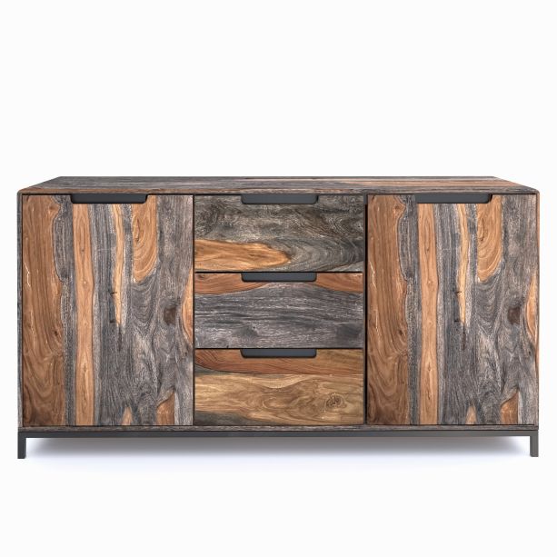 Coastal Sands 3 Door Sideboard by IFD | Style Our Home