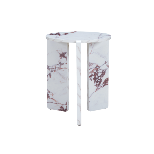 Halo Side Table Marble Effect by Twent10 Designs | Style Our Home