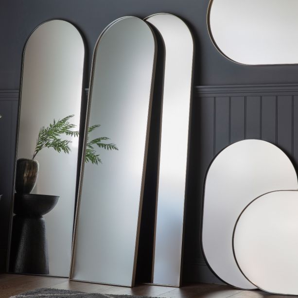 Hurston Champagne Arch Mirror