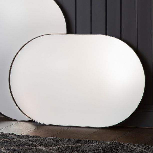 Hurston Champagne Ellipse Mirror