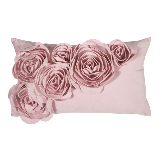 Floral Cushion - Rose - 30 x 50 cm by Pad Concept  | Style Our Home