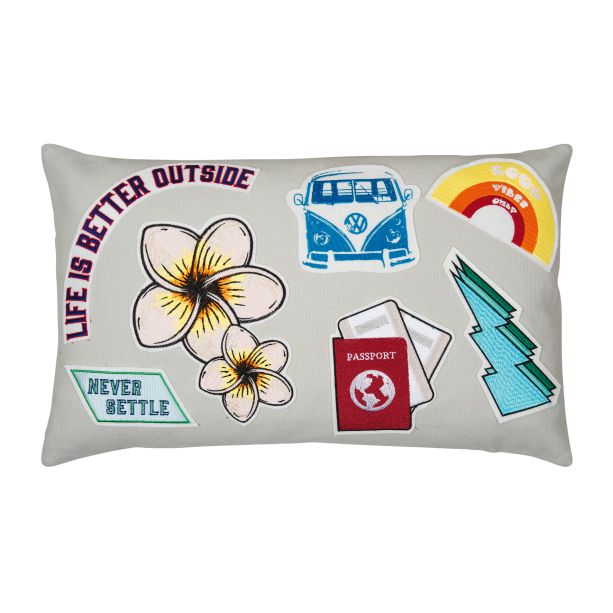 Sticker Cushion - Rainbow - 30 x 50 cm by Pad Concept  | Style Our Home