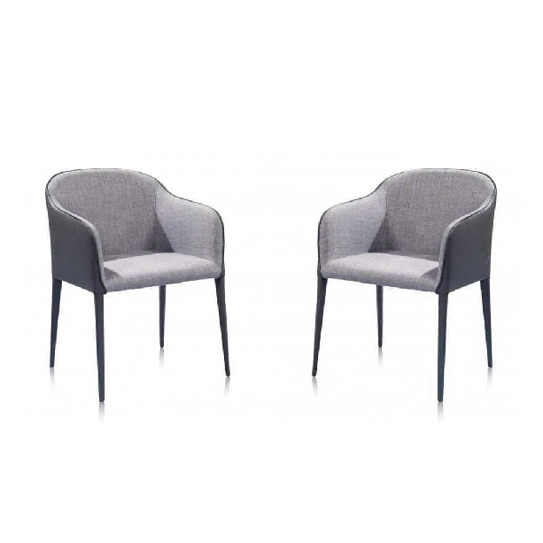 Salcita Armchair - Set of 2 - Grey by Tommy Franks | Style Our Home